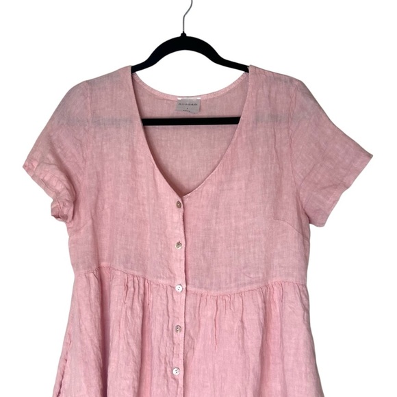 JILLIAN Harris X Priv Linen Hampton Dress- Size Medium - Picture 7 of 13